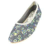 Chausson - BECK - 289 - Monster Cars - Confortable - Enfant Garçon - Bleu/Rouge 35