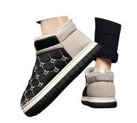 Chausson Chaussons Homme Chaud Chaussures Piscine Femme Tongs Cool Shoes Hiver 45 Tongue À Mémoire Fourrés Polaire Pantoufle Slippers Ete Automne Chaussure D