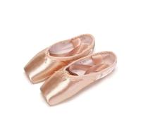 Chausson De Danse Chaussures de Ballet à Pointe for Femmes, Chaussures de Ballet avec Rubans en Satin, Ballerine Professionnelle, Chaussures de Danse, Toutes Tailles