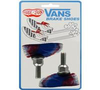 Chausson de frein Kool-Stop T7 Vans BMX V-Brake 46,1 mm rouge/blanc/bleu