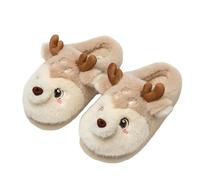 Chausson De Noel Femme Chaussons Hiver Chaud Homme Confort Noël Pantoufle Pantoufles Charentaise Fantaisie Pantufas Confortable Grinch Adulte Antiderapant Isotherme Couple Assorti Chaude Lutin Pere