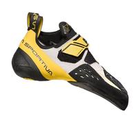 Chausson d'escalade La Sportiva Solution (White/yellow) Homme/Femme 39.5 (6 1/3 UK)