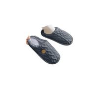 Chausson d'hiver Chaudes pour Femme Pantoufles D'intérieur avec Semelle en Caoutchouc Antidérapante et Douce, Chaussures Confortables en Peluche pour Couples, Motif Ours de Dessin Animé Mignon