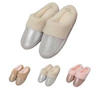 Chausson Femme - Chausson Hiver Femme Chauds et Douillets, Pantoufles Femmes Confortable d'hiver Chaudes et Pelucheuses Chaussons Invités - Chaussons en Peluche pour La Maison, Intérieur