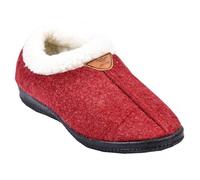 Chausson Femme COCOONING MD6088 Bordeaux - OZABI - Fourré et Confortable 41