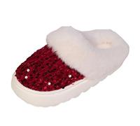 Chausson Femme Hiver Chauffant Mocassins Chaussons Chaud Noel Slippers Chauffants Rigolo Chaussette Antiderapant Charentaises Chaussures Pantoufle Femmes Mouton Pantoufles Confortable Bouillotte~