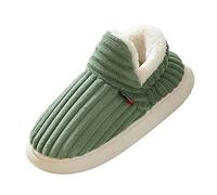 Chausson Femme Hiver Chaussons Antidérapant Léger Pantoufles Bout Ouvert Design Slippers Bois Plancher Compatible Chaussures pour Intérieur Extérieur Dames Confort Confortable Maison