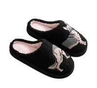 Chausson Femmes Homme Pantoufles Hiver Maison Mousse Mémoire Doublure en Peluche Chaude House Pantoufle Antidérapants d'intérieur Confort Chaud Coton Chaussures pour la Maison