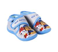 Chausson garçon Pat Patrouille velcro et semelle antidérapante, Bleu, T21