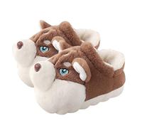 Chausson Homme 47/48 Chausson Femme Hiver Rigolo Men House Slippers Non Slip Cotton Linen Indoor and Outdoor Home Slipper Sandals Open Toe Bedroom Chaussons Rigolo Homme Chausson Chaud (Khaki, 44)