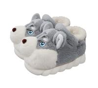 Chausson Homme 47/48 Chausson Femme Hiver Rigolo Men House Slippers Non Slip Cotton Linen Indoor and Outdoor Home Slipper Sandals Open Toe Bedroom Chaussons Rigolo Homme Chausson Chaud (Grey, 44)