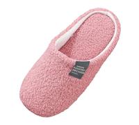 Chausson Homme Femme Pantoufles Respirables Coton Souple Antidérapante Statique Chaussons Accueil Hiver Chaussures pour Bois Plancher Petite Amie Cadeaux avec Semelle Enfiler Facile