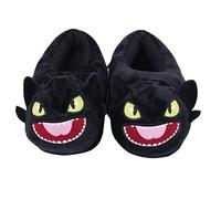 Chausson intérieur à l'hiver Chaud - Cosy Soft Plush Funny Cartoon Kitty et Dragon Slippers - pour Adultes Enfants Teens Warm Home Slipper - 35/43 eu
