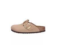 Chausson mule Birkenstock BOSTON BIG BUCKLE NUBUCK étroite 42