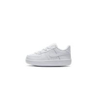 Chausson Nike Force 1 Crib pour bébé Blanc/Blanc/Blanc 18.5