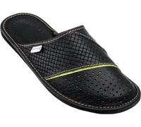 Chausson - pantoufle - babouche Estro Chaussons Hommes Pantoufle Chausson Homme Cuir Mules Pantoufles M66 47