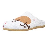 Chausson - pantoufle - babouche HOT POTATOES 111740 Gris 39 - Femme - Semelle intérieure amovible 37