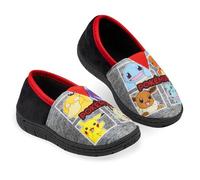 Chausson - POKEMON - Pokemon Xd18 - Noir/Rouge - Enfant - Confortable et doux 32
