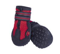 Chausson pour chien "Runners Mesh" 2 pièces rouge XL (7), L: 71 mm; L: 66 mm
