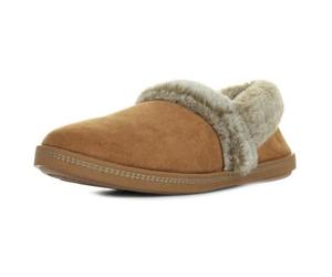 Chausson Skechers Cozy Campire - Femme - Marron - Textile - Team Toasty 38