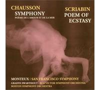 Chausson : Symphony / Scriabine : Poem of ecstasy