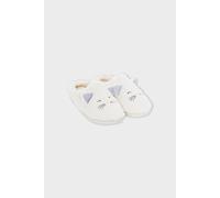 Chaussons à motifs chats - Licat - 36/37 - Ecru - Femme - Etam