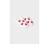 Chaussons à motifs coeurs - Paisha - 36/37 - Red - Femme - Etam