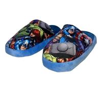 Chaussons Avengers Marvel (Bleu, Système Taille Chaussures EU, Enfant de 2 à 5 ans, Numérique (intervalle), Moyen, 28, 29)