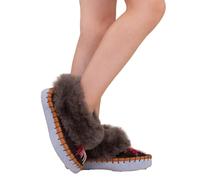Chaussons bÃ©bÃ© fille Moonrise Ariel Marron 25,5