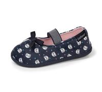 Isotoner Chaussons pantoufles Ballerines fille avec élastique de maintien, semelle antidérapante 33