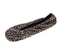 Chaussons Ballerines Classiques Satinés Pour Femmes Isotoner