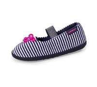 Chaussons Ballerines Semelle Antidérapante Rayures 32