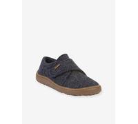 Chaussons barefoot enfants BAREFOOT WOOLY Froddo bleu nuit 33