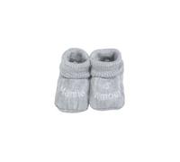 Chaussons bébé gris NAISSANCE(45/50)