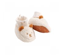 Sauthon Chaussons bébé Orsino en sherpa ourson Beige 0/6M (50/67)