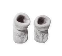 Chaussons bébé avec broderie papi d'amour gris NAISSANCE(45/50)