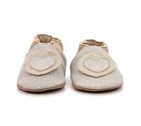 Chaussons Bébé Baby Tiny Heart Gris Clair Gris
