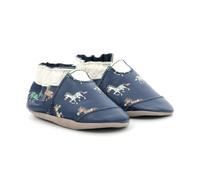 Chaussons bébé crazy zebra bleu 21/22