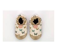 Chaussons bébé crazybutterfly blanc argent 17/18