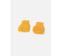 Chaussons bébé en tricot moutarde NAISSANCE(45/50)