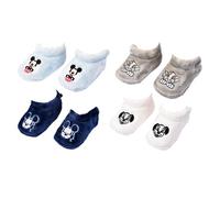 Chaussons bébé - OZABI - Pack de 4 - Mickey - Bleu - Mixte - 0/12 mois 6-12 mois