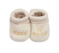 Chaussons bébé sable NAISSANCE(45/50)