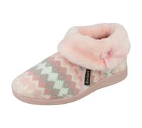 Chaussons Bootee À Imprimé Norvégien En Mousse Mémoire Rosebank Pour Femmes