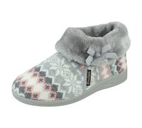 Chaussons Bootee À Imprimé Norvégien En Mousse Mémoire Rosebank Pour Femmes