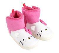 Chaussons Bottes Applications Hello Kitty FUCSIA - T26/27 | FEMME CERDà