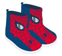 Chaussons Bottes Applications Spiderman BLEU - T26/27 | GARÇON CERDà