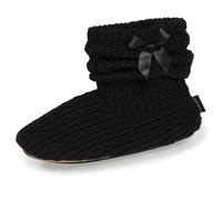 isotoner Chaussons Bottillons Hauts Femme,Noir,37 EU