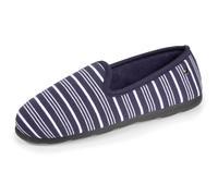 Chaussons Charentaises Très Confortables, En Jersey Bio Rayure Marinière 38