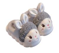 Chaussons Chaud Enfant 32,Chaussons D'Hiver Pour Filles Confortables Semelles Souples Motif Dessin Animé Parfaits Pour Un Usage Quotidien Et Le Confort De La Maison