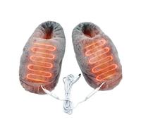 Chaussons Chauffants - Chaussures en Peluche Chauffant Rapidement